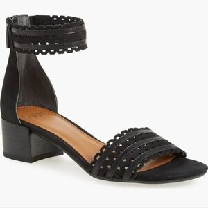 Fidela' Block Heel Sandal Women SARTO by Franco Sarto Size 6.5M Braided Leather